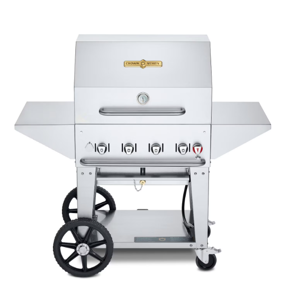 duttpack-10258 Crown Verity 30-Inch Mobile Natural Gas Grill Pro Package - CV-MCB-30PRO-NG - Image 1