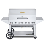 Crown Verity 48-Inch Mobile Natural Gas Grill Pro Package - CV-MCB-48PRO-NG