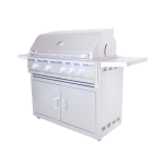RCS Cutlass Pro 38 Inch Natural Gas Grill w/ Ceramic Briquette Tray Flame Tamers - RON38BCK - Image 8