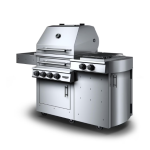 Kalamazoo K500HS Freestanding Hybrid Fire Grill w/ Side Burner - Natural Gas - K500HS-2-2-NA-NG-S4 - Image 2