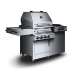 Kalamazoo K500HS Freestanding Hybrid Fire Grill w/ Side Burner - Natural Gas - K500HS-2-2-NA-NG-S4 - Image 3