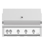 Hestan 42-Inch Built-In Natural Gas Grill W/ Rotisserie - Froth - GABR42-NG-WH