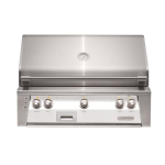 Alfresco ALXE 36-Inch Built-In Natural Gas Grill With Sear Zone And Rotisserie in Signal White Matte - ALXE-36SZ-NG-SM9003