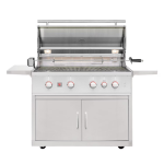 Summerset TRL Pro 40-in 4 Burner Freestanding Natural Gas Grill w/ Rear Infrared Burner & Rotisserie Kit - Image 2