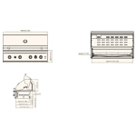 Summerset Quest 30-in 2 Burner Built-In Natural Gas Grill w/ Rear Infrared Burner, Rotisserie Kit, & Drop-In Griddle Plate - QST30-NG - Image 4
