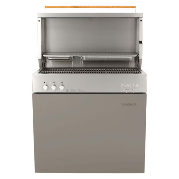 duttpack-13291 Flammkraft Model D Natural Gas Grill - Taupe - 1030974 - Image 1