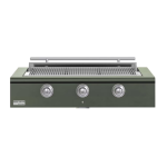 Caliber 48-in Natural Gas Built-In Rockwell Grill - Olive w/ Stainless Steel Hardware - CRG-48BN00-A-238-H04