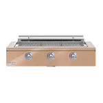 Caliber 48-in Natural Gas Built-In Rockwell Grill - Champagne w/ Stainless Steel Hardware - CRG-48BN00-A-179-H04