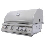 Blaze LTE+ 32-in 4-Burner Natural Gas Grill w/ Lift-Assist Hood & Rear Infrared Burner - Image 9