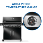 Napoleon Rogue PRO 625 5-Burner Propane Grill w/ Infrared Side Burner - Black - RP625SIBPK-2 - Image 6