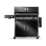 Napoleon Rogue PRO 625 5-Burner Propane Grill w/ Infrared Side Burner - Black - RP625SIBPK-2 - Image 11