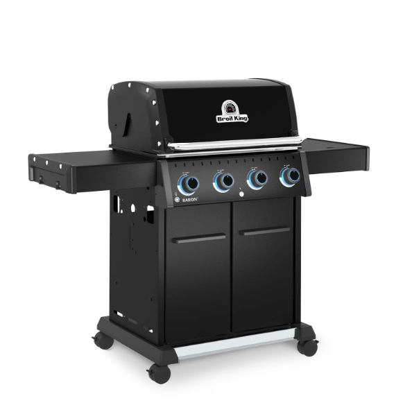 duttpack-13854 Broil King Baron 420 Pro Shadow 4 Burner Propane Grill - Black - 674114 - Image 1