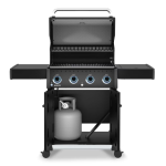 Broil King Baron 420 Pro Shadow 4 Burner Propane Grill - Black - 674114 - Image 2