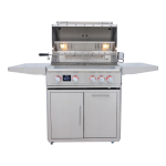 Blaze LTE PRO 32-in 4-Burner Propane Grill w/ Digital Temperature Screen & Rotisserie