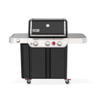 Weber Genesis E-335 Propane Gas Grill w/ Sear Zone & Side Burner - Black -1500535