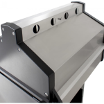 Phoenix SDBOCP Stainless Steel Propane Gas Grill Head On Black Aluminum Pedestal Cart - Image 12