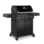 Broil King Crown 420 Shadow 4 Burner Propane Grill - Black - 865154 - Image 4