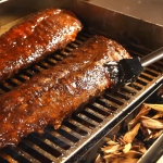 TEC Sterling Patio FR 26-Inch Infrared Propane Gas Grill On Stainless Pedestal W/ Red Knobs - Image 8