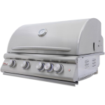 Blaze LTE+ Marine Grade 32-in 4-Burner Propane Grill w/ Lift-Assist Hood & Rear Infrared Burner - BLZ-4LTE3MG-LP - Image 3