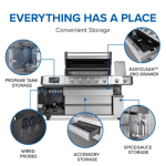 Napoleon Prestige PRO 665 Elite 5-Burner Propane Grill w/ Smart Technology & Electric Smoker Box - PRO665VXRSIBPSS - Image 7