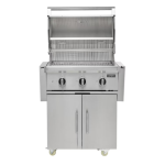 Coyote SL-Series 30-in 2-Burner Natural Gas Grill w/ Sear Burner, Rotisserie, & Safety Valve - Image 2