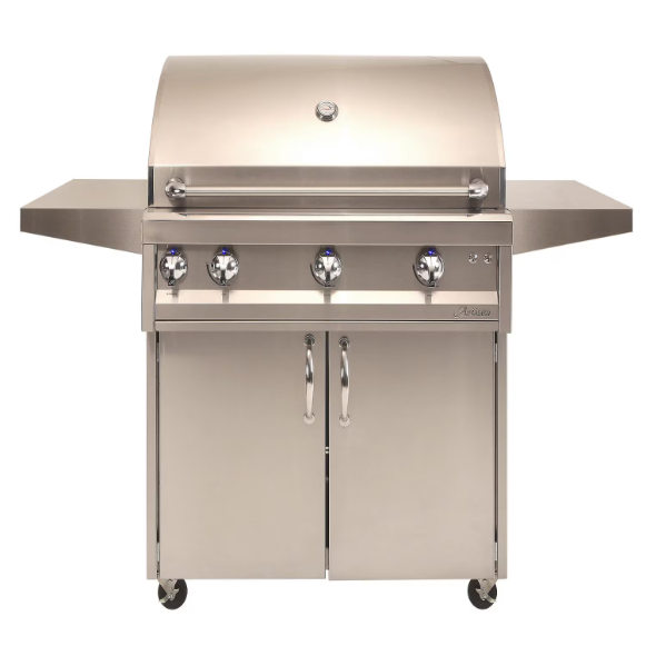 duttpack-14860 Artisan Professional 36-Inch 3-Burner Freestanding Propane Gas Grill With Rotisserie - ARTP-36C-LP - Image 1