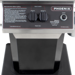 Phoenix Stainless Steel Propane Gas Grill Head On Black Aluminum Patio Base - SDBOPP - Image 5