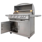 Blaze LTE+ 40-in 5-Burner Propane Grill w/ Lift-Assist Hood, Rear Infrared Burner, Infrared Searing Burner, Rotisserie & Cover - Image 7