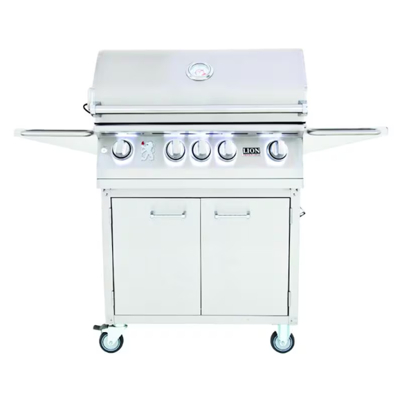 duttpack-15053 Lion L75000 32-Inch Stainless Steel Propane Gas Grill - Image 1