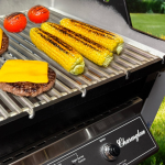 Charmglow Pillar 16-in Propane Grill w/ In-Ground Post - Black - CHRM40IG-P - Image 3