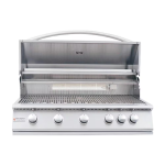 RCS Premier Series 40-Inch 5-Burner Built-In Propane Gas Grill With Rear Infrared Burner - RJC40ALP - Image 2