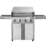 Turbo 32-in 4-Burner Propane Grill
