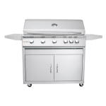RCS Premier Series 40-Inch 5-Burner Natural Gas Grill With Rear Infrared Burner - RJC40ACK