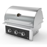 Wildfire Ranch Pro 30-in 2 Burner Natural Gas Grill - Black 304 SS - Image 5
