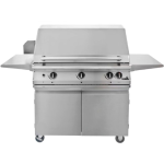 PGS Legacy Pacifica Gourmet 39-Inch Natural Gas Grill With Rotisserie