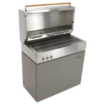 Flammkraft Model D Propane Gas Grill - Taupe - 1029541