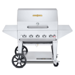 Crown Verity 36-Inch Mobile Propane Grill Pro Package - CV-MCB-36PRO