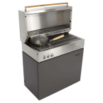 Flammkraft Model D Propane Gas Grill - Deep Umbra - 1029540 - Image 7
