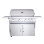 RCS Cutlass Pro 38 Inch Propane Grill w/ Ceramic Briquette Tray Flame Tamers - RON38BLPCK - Image 4