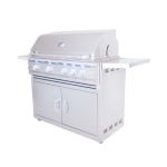 RCS Cutlass Pro 38 Inch Propane Grill w/ Ceramic Briquette Tray Flame Tamers - RON38BLPCK - Image 8
