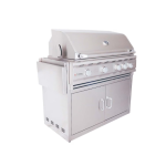 RCS Cutlass Pro 38 Inch Propane Grill w/ Ceramic Briquette Tray Flame Tamers - RON38BLPCK - Image 9