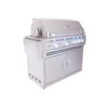 RCS Cutlass Pro 38 Inch Propane Grill w/ Ceramic Briquette Tray Flame Tamers - RON38BLPCK - Image 10