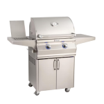 Fire Magic Aurora A430S 24-Inch Propane Gas Grill With Side Burner And Analog Thermometer - A430S-7EAP-62 - Image 2