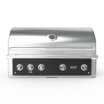 Wildfire Ranch Pro 42-in 4 Burner Propane Gas Grill - Black 304 SS - Image 4