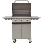 Bull Steer Premium 25-Inch 3-Burner Propane Gas Grill - 69101 - Image 2