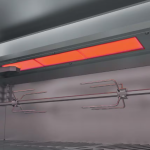 Hestan 30-Inch Propane Gas Grill W/ Rotisserie On Double Door Tower Cart - Prince - GABR30-LP-BU - Image 6