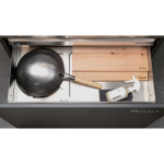 Flammkraft Model D Freestanding Grill & Model M Prep Center Module - Light Grey - 1029485 - Image 3