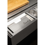 Flammkraft Model D Freestanding Grill & Model M Prep Center Module - Ruby