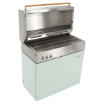 Flammkraft Model D Propane Gas Grill - Pool - 1029544
