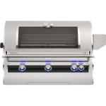Fire Magic Echelon Diamond E790i 36-Inch Built-In Propane Grill w/ Rotisserie, Left Side Infrared Burner, Magic Window & Analog Thermometer - E790I-9LAP-W